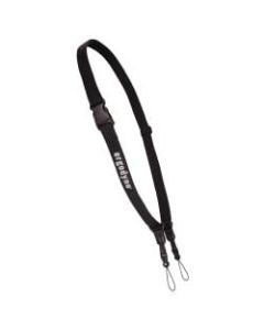 Ergodyne Squids 3134 Barcode Scanner Sling And Lanyard, Black