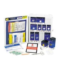 SmartCompliance Medium First Aid Kit, 12 1/8inH x 3 1/8inW x 9 1/2inD
