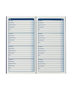 Adams Password Journal, 6 1/4in x 3 1/4in, 24 Sheets