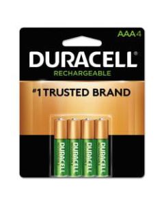Duracell StayCharged Rechargeable AAA Batteries, Pack Of 4