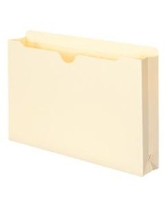 Smead Manila File Jackets, Reinforced Tab, 2in Expansion, Legal Size, Box Of 50