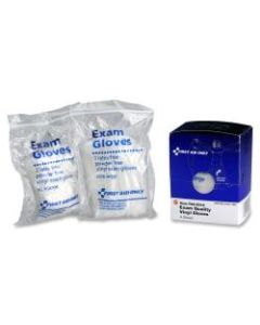 First Aid Only SmartCompliance Refill Nitrile Gloves, Small, Box Of 4