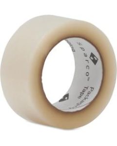 Sparco Transparent Hot-melt Tape - 110 yd Length x 2in Width - 1.9 mil Thickness - 3in Core - 1.60 mil - 36 / Carton - Clear