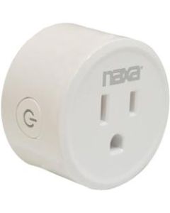 Naxa Wi-Fi Smart Plug - 10 A - Google Assistant, Alexa, Google Home, IFTTT, Smart Life Supported