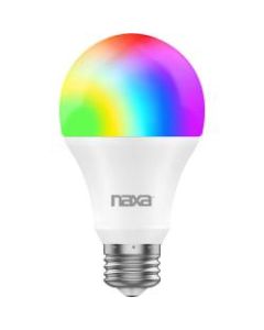 Naxa Wi-Fi Smart Bulb - 8 W - 120 V AC, 230 V AC - 800 lm - RGB Light Color - 25000 Hour - 4400.3 deg.F (2426.8 deg.C), 11060.3 deg.F (6126.8 deg.C) Color Temperature