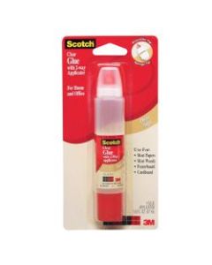 Scotch Glue With 2-Way Applicator, 1.6 Oz., Clear