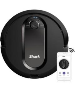 Shark IQ Robot Vacuum R100 with Wi-Fi & Home Mapping - 19.20 fl oz - Brushroll - 5.63in Cleaning Width - Carpet, Hard Floor - Pet Hair Cleaning - Smart Connect - Battery - Black