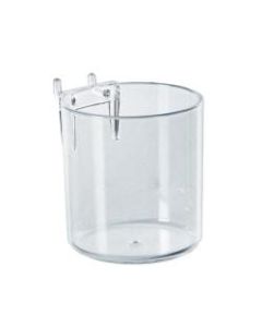 Azar Displays Cup Displays, 3in x 3in, Clear, Pack Of 10