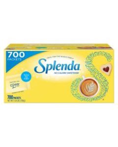 Splenda No-Calorie Sweetener Packets, Box Of 700 Packets