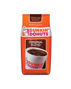 Dunkin Donuts Original Blend Ground Coffee, Medium Roast, 12 Oz Per Bag