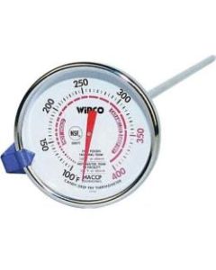 Winco Candy/Fryer Thermometer, 100 - 400 deg.