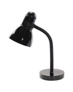Advantus Ledu Gooseneck Desk Lamp, 16in, Black