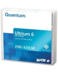 Quantum LTO Ultrium-6 Data Cartridge - LTO-6 - Labeled - 2.50 TB (Native) / 6.25 TB (Compressed) - 2775.59 ft Tape Length - 20 Pack