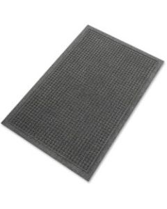 Guardian Floor Protection EcoGuard Floor Mat - Indoor, Outdoor, Carpeted Floor, Hard Floor - 36in Length x 24in Width - Rectangle - Rubber - Charcoal