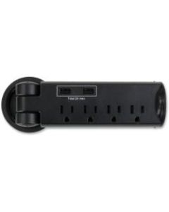 Safco USB Power Module - 5 x Power Receptacles Tabletop, Desktop - 1 Pack