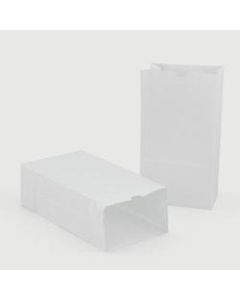 Hygloss Craft Bags, #6, 6inH x 3 1/2inW x 11inD, White, 100 Bags Per Pack, Set Of 2 Packs
