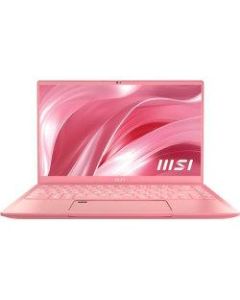 MSI Prestige 14 EVO A11M-287 14in Rugged Gaming Notebook - Full HD - 1920 x 1080 - Intel Core i5 (11th Gen) i5-1135G7 900 MHz - 16 GB RAM - 512 GB SSD - Rose Pink - Windows 10 Home - Intel Iris Xe Graphics - 12 Hour Battery