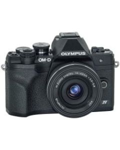 Olympus OM-D E-M10 Mark IV 20.3 Megapixel Mirrorless Camera with Lens - 14 mm - 42 mm - Black