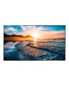 Samsung QH75R - 75in Diagonal Class QHR Series LED-backlit LCD display - digital signage - Tizen OS 4.0 - 4K UHD (2160p) 3840 x 2160 - edge-lit