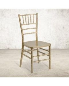 Flash Furniture HERCULES PREMIUM Series Stacking Chiavari Chair, Gold
