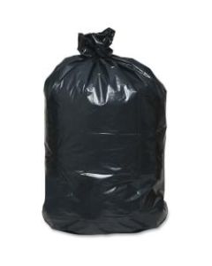 Webster Reclaim Heavy-Duty Recycled Can Liners - Large Size - 45 gal - 40in Width x 46in Length - 2 mil (51 Micron) Thickness - Black - Plastic - 100/Carton - Can