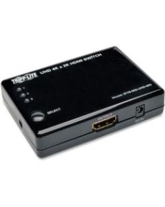 Tripp Lite 3 Port HDMI Mini Switch for Video and Audio 4K x 2K UHD 30 Hz - 3840 &times; 2160 - 4K - 3 x 1 - 1 x HDMI Out