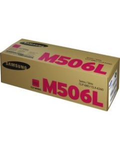 Samsung CLT-M506L (SU309A) Toner Cartridge - Magenta - Laser - High Yield - 3500 Pages - 1 Each