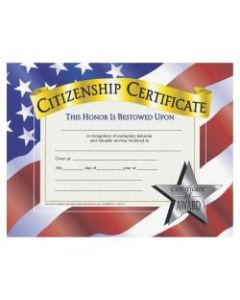 Flipside Citizenship Certificate - 11in x 8.50in - Laser Compatible - Assorted30 / Pack
