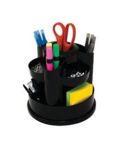 Innovative Storage Designs Desktop Organizer, 10 Compartments, Black