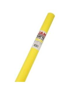JAM Paper Wrapping Paper, Matte, 25 Sq Ft, Lemon Yellow
