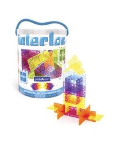 Guidecraft Interlox Building Set, 96 pieces
