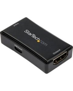 StarTech.com 45ft / 14m HDMI Signal Booster - 4K 60Hz - USB Powered - HDMI Inline Repeater & Amplifier - 7.1 Audio Support (HDBOOST4K2)