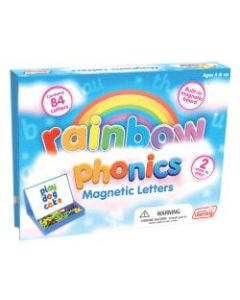Junior Learning Rainbow Phonics Magnetic Letters, Grades K - 2, Set Of 85 Pieces