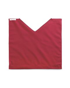 Medline Dignity Napkins, Comfort Fit, 27 1/2in x 27in, Burgundy, Case Of 12