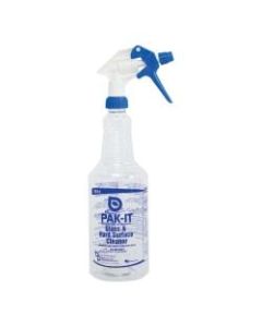 Big 3 Packaging PAK-IT Spray Bottle, Glass/Hard Surface Cleaner, 32 Oz Bottle