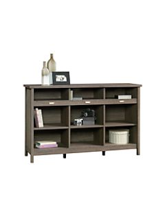 Sauder Adept Storage Credenza, 9 Shelves, Fossil Oak
