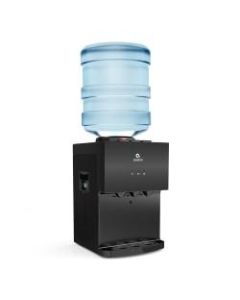Avalon Premium 3-Temperature Hot/Cold Top-Loading Countertop Water Dispenser, 19inH x 12inW x 13inD, Black