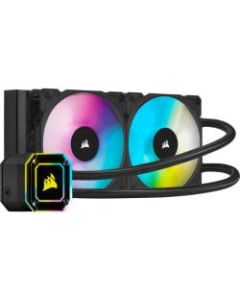 Corsair iCUE H115i Elite Capellix Liquid CPU Cooler - 2 x 140mm - 725.6 gal/min - 36 dB(A) Noise - Liquid Cooler Cooler - Magnetic Levitation