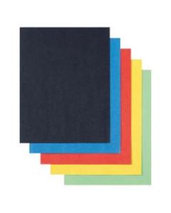 Pacon Super Value Poster Boards, 22in x 28in, 100% Recycled, Assorted Colors, Box Of 50 Boards