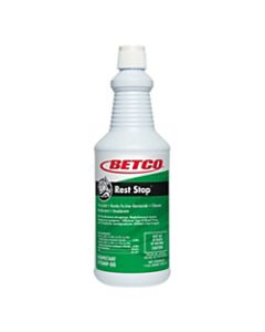 Betco Rest Stop Restroom Cleaner, Citrus Floral Fresh Scent, 32 Oz Bottle, Case Of 12