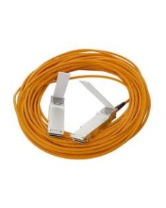 HPE - Network cable - QSFP+ to QSFP+ - 7 m - fiber optic - active