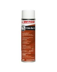 Betco Cide-Bet Aerosol Disinfectant, Citrus Bouquet Scent, 18 Oz Can, Case Of 12