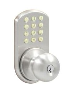 Morning HKK-01SN Touchpad Door Knob For Keyless Keypad Access Device - Key Code - 6 User(s)