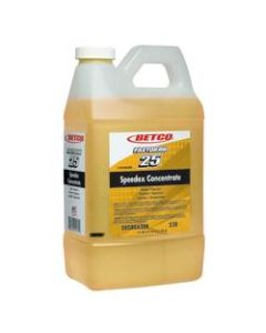 Betco Fastdraw Speedex Concentrate, Lemon Scent, 67.6 Oz Bottle, Case Of 4