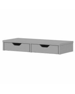 Bush Furniture Key West Desktop Organizer With Drawers, Cape Cod Gray, Standard Delivery