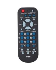 RCA 3-Device Universal Remote - For TV, DVD Player, VCR, Cable Box, Satellite Receiver