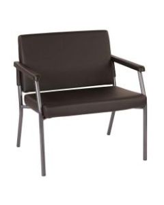 Bariatric Big & Tall Chair, Dillion Fabric With Arms, Black