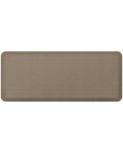 GelPro NewLife Designer Comfort Grasscloth Anti-Fatigue Floor Mat, 20in x 48in, Pecan