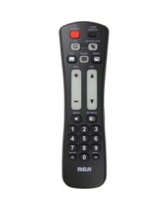 RCA 2 Device Universal Remote - For Satellite Receiver, TV, Cable Box, Convertor Box