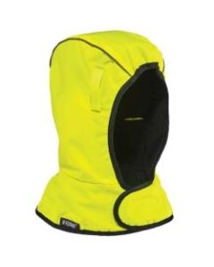 Ergodyne N-Ferno 6842 2-Layer Winter Hard Hat Liners, One Size, Lime, Pack Of 12 Liners